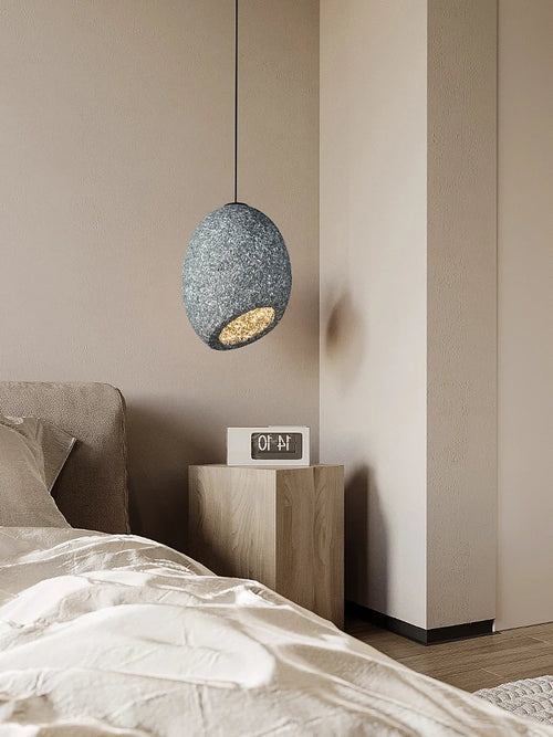 Wabi Sabi Nordic style LED chandelier for cafés and restaurants - vue 3 sur 10