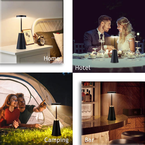 Wireless touch table lamp - vue 8 sur 8