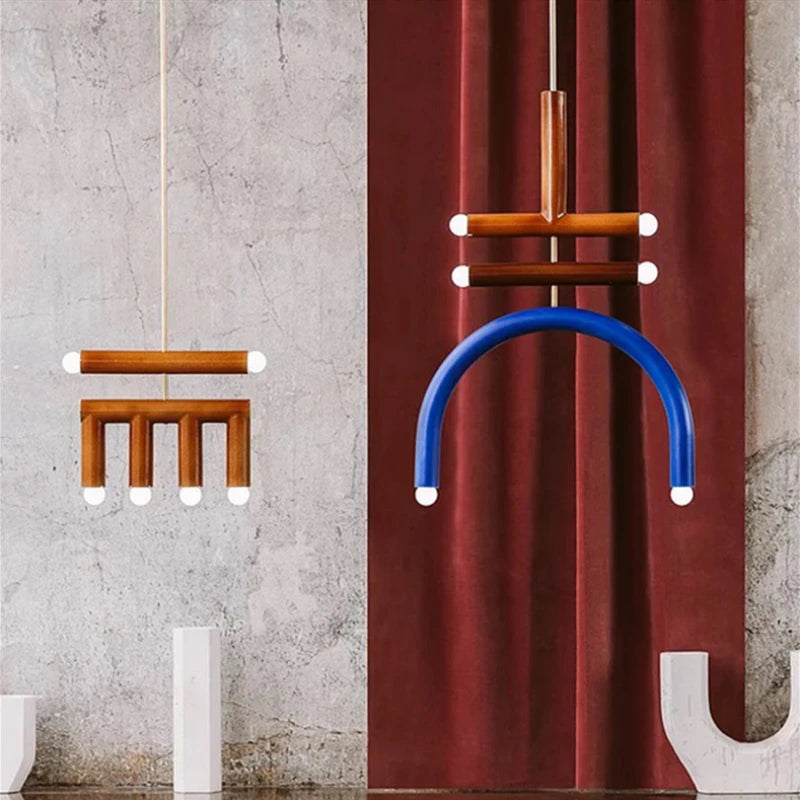 Magnificent rainbow E14 pendant lamp