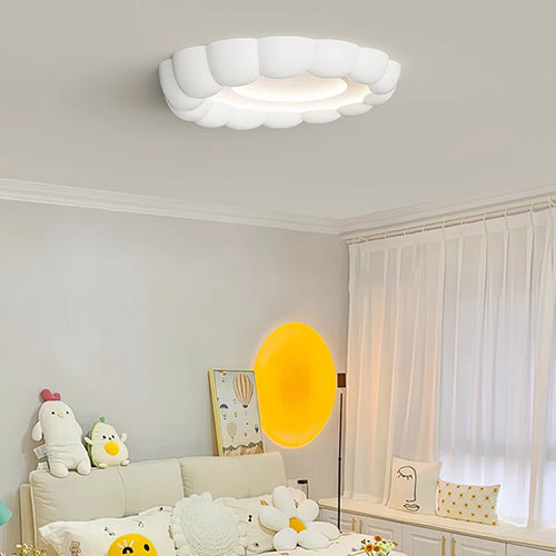 Simple modern creative bubble style ceiling light with eye protection, warm glow - vue 6 sur 18