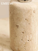 luxury travertine toothbrush holder for bathroom