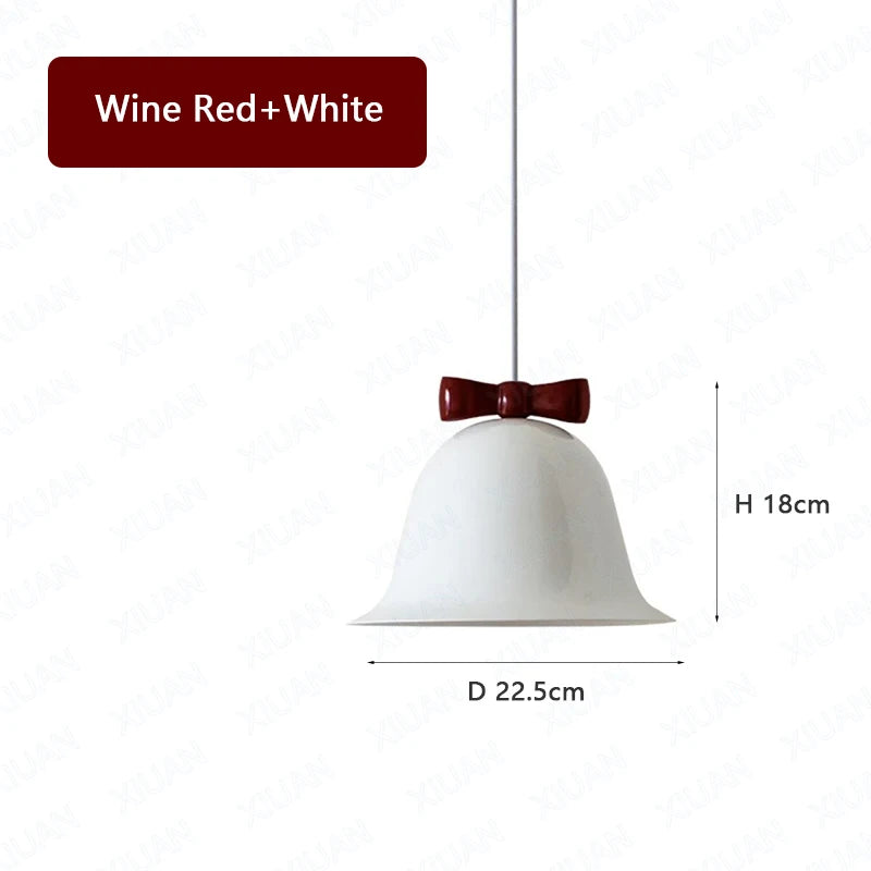 Children's pendant light with bow tie - vue 16 sur 19