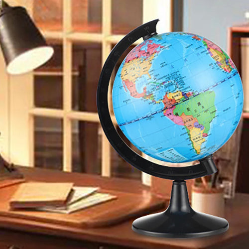 rotating portable globe for learning geography - vue 4 sur 7