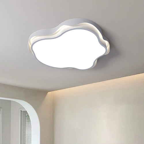 Modern minimalist ceiling light with integrated decorative tube design