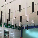 Modern cylindrical pendant light for Nordic interior decor