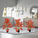 Potted artificial plant decoration for weddings, office and parties