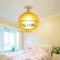 Elegant modern art deco glass ceiling light