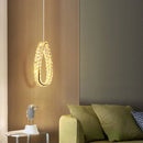 Modern luxury crystal LED chandelier for indoor use
