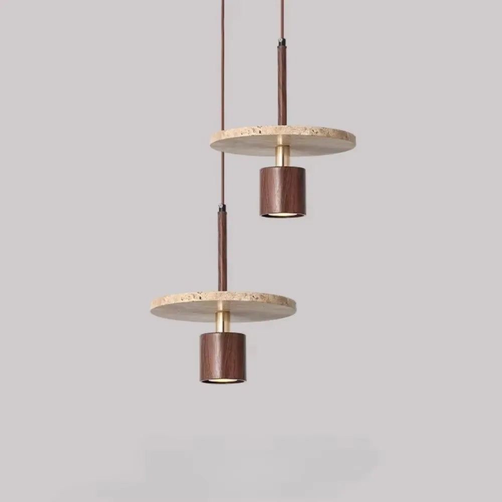 Modern stone chandelier for restaurant and bedside