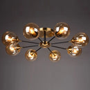 Modern glass ball chandelier for elegant lighting