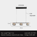 High-end Italian minimalist chandelier for modern lighting