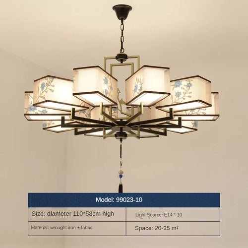 Modern Chinese style pendant light for a simple atmosphere
