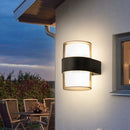 Waterproof LED outdoor wall light for garden and exterior
