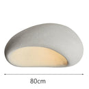 Curved Japanese style designer ceiling light akane