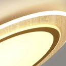 Ultra-slim wooden LED ceiling lights Japanese style