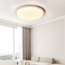 Modern travertine cream LED ceiling light for living room or restaurant