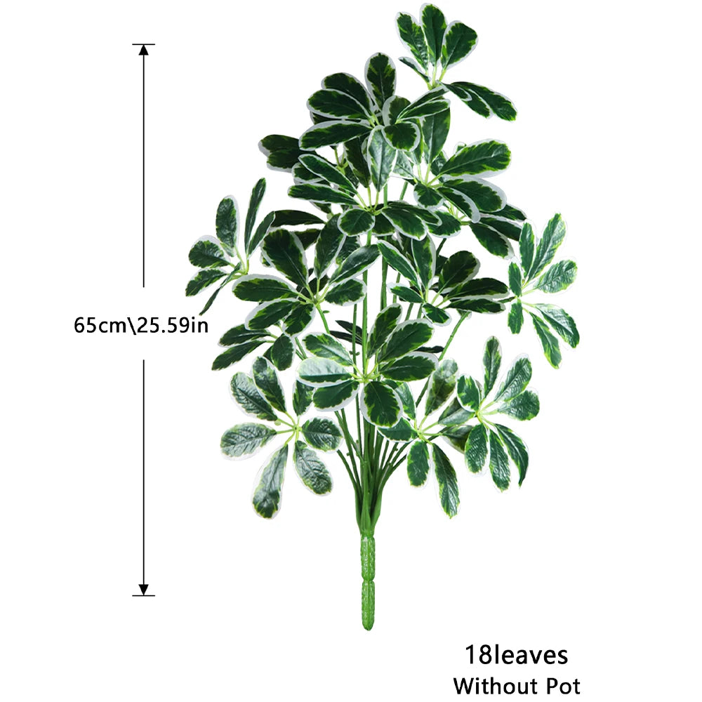 Artificial palm and monstera plants for indoor and outdoor decoration - vue 11 sur 12
