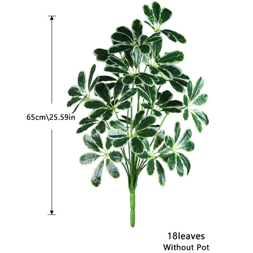 Artificial palm and monstera plants for indoor and outdoor decoration - vue 11 sur 12