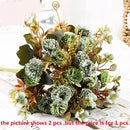 Artificial silk lilac bouquet for floral decor