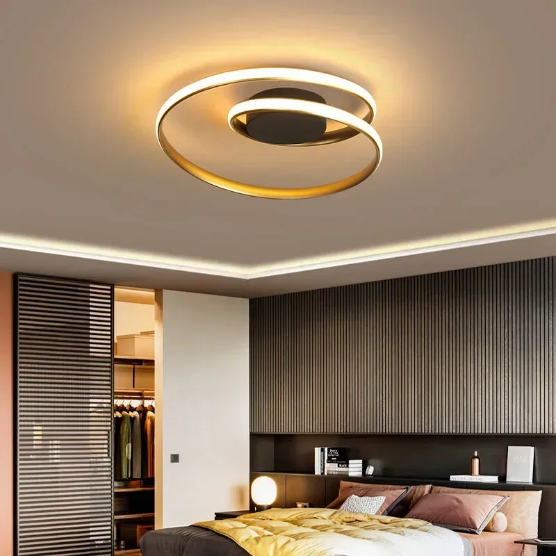 Modern nordic creative aluminium LED ceiling light