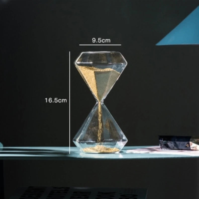 New Creative Personalized Hourglass, Non Timed Home Decoration, Office Decor in Study Room, Premium Christmas Gift Sand Clock - vue 6 sur 9