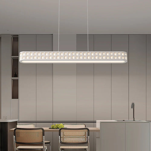 Full spectrum hollow LED chandelier for eye-friendly indoor lighting - vue 4 sur 7