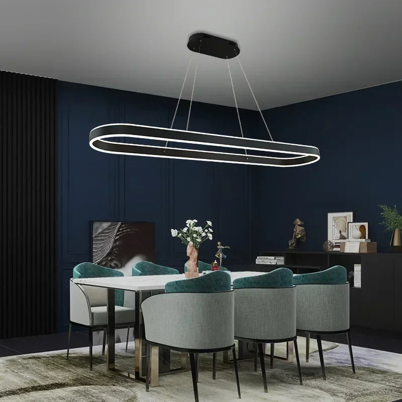 Modern LED pendant light for elegant interior decor