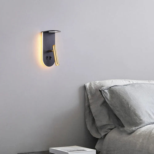 creative flame effect wall light for interior decoration - vue 4 sur 8