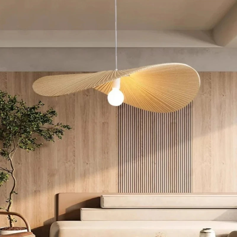 Nordic fabric pendant light for modern interior decor