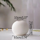 modern ceramic vase for dried flowers handmade decoration