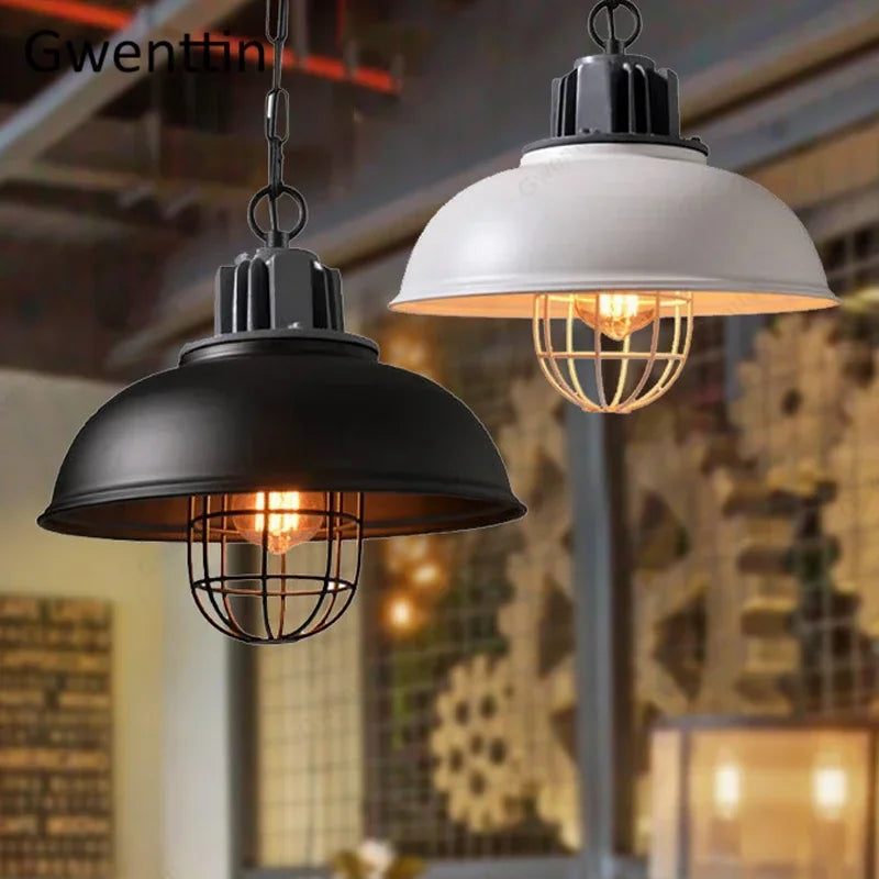 Retro iron chandelier for interior decor and lighting