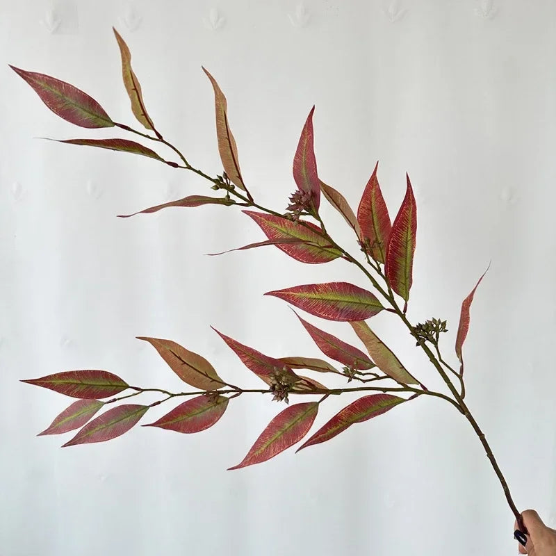 Artificial eucalyptus silk leaf for interior decoration - vue 9 sur 9