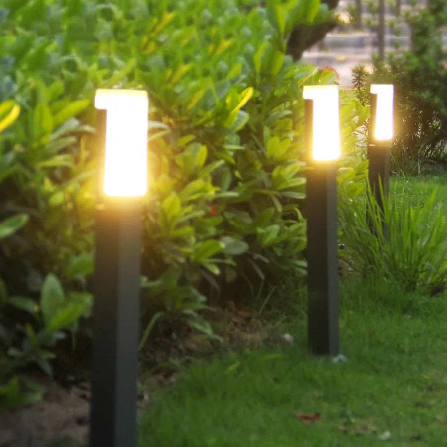 Led bollard lights with pir motion sensor - vue 4 sur 18