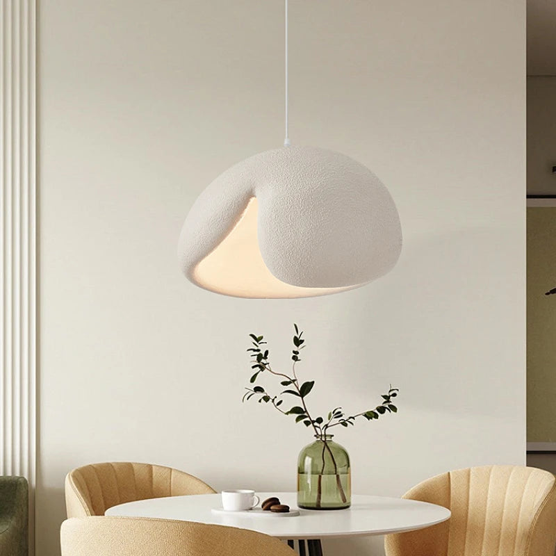 Minimalist nordic wabi sabi pendant light for interior decor - vue 4 sur 10