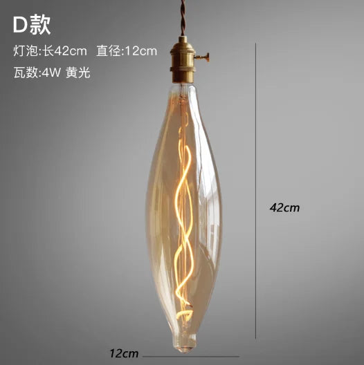 Retro glass pendant light for modern and minimalist interiors - vue 8 sur 10