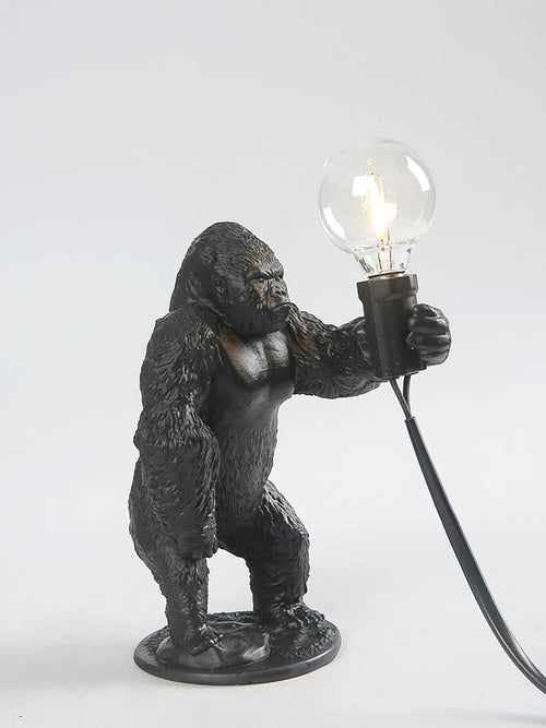Nordic king kong customisable resin animal table lamp - vue 11 sur 15