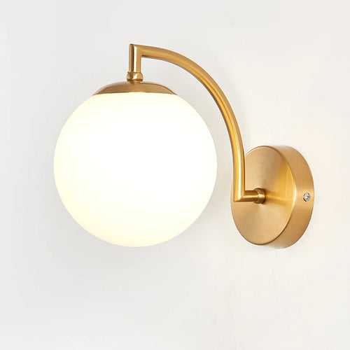 Luxury glass art deco wall light for indoor use - vue 5 sur 21