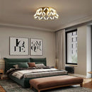 Modern minimalist LED ceiling light with decorative lampshade