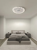 Decorative creative lotus leaf LED ceiling light
