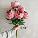 Artificial peony bouquets for elegant home decoration