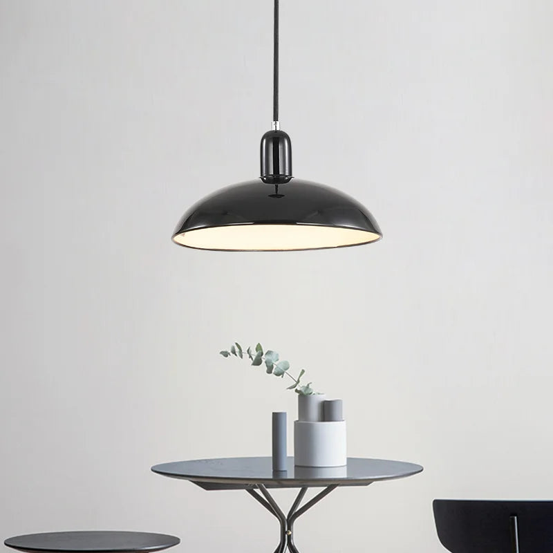 Modern minimalist industrial kaiser style LED chandelier - vue 5 sur 9