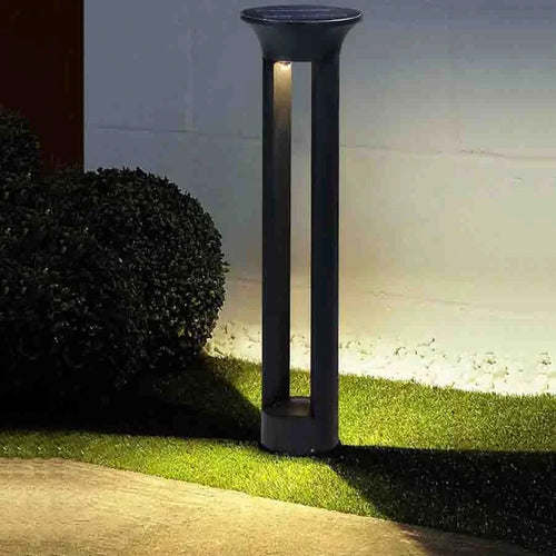 Aluminium outdoor solar garden light - vue 6 sur 24
