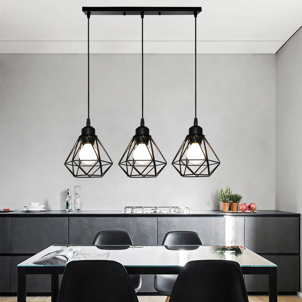 Modern pendant with LED heads for contemporary interiors - vue 3 sur 22