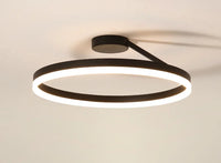 Nordic ring LED ceiling light minimalist modern indoor lighting