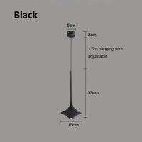Modern design pendant light for restaurants and contemporary spaces