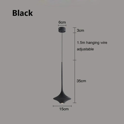 Modern design pendant light for restaurants and contemporary spaces