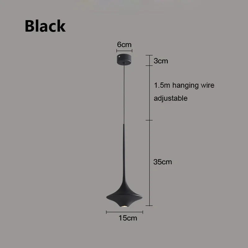 Modern design pendant light for restaurants and contemporary spaces