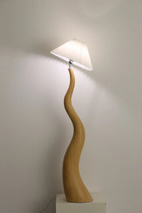 Nordic style curved mushroom floor lamp high-end decoration
