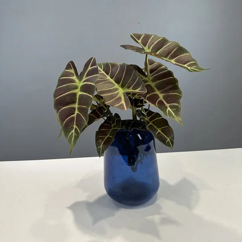 Set of 2 artificial leaves for autumn party decoration - vue 2 sur 10