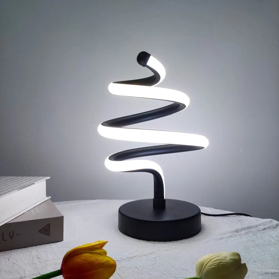 Creative Christmas tree USB desk lamp - vue 3 sur 7